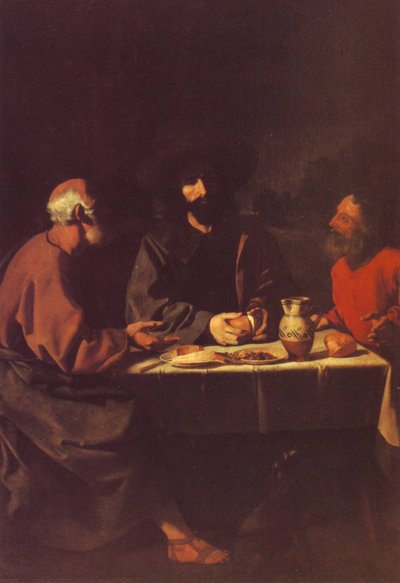 Wieczerza w Emaus autorstwa Francisco de Zurbaran