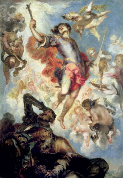 Triumf św. Hermengilda, 1654 autorstwa Francisco the Younger Herrera