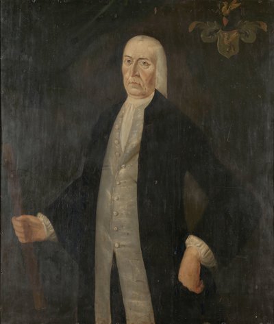 Portret Jeremiasa van Riemsdijka, gubernatora generalnego Holenderskiej Kompanii Wschodnioindyjskiej autorstwa Franciscus Josephus Fricot (attributed to)