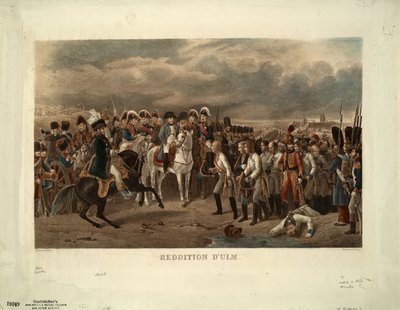 Kapitulacja Ulm autorstwa Francisque Martin François Grenier de Saint Martin