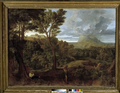 Krajobraz autorstwa Francisque Millet