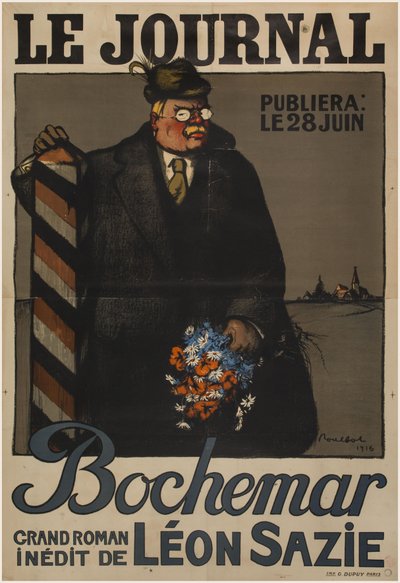 Bochemar - plakat autorstwa Poulbota autorstwa Francisque Poulbot