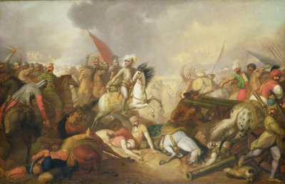 Bitwa pod Chocimiem w 1673 r autorstwa Franciszek Smuglewicz