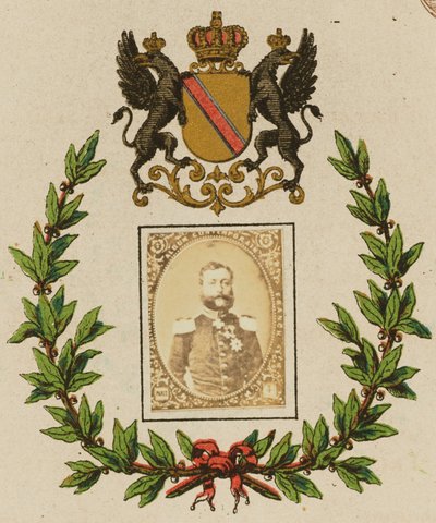 Fryderyk Wilhelm Ludwik, wielki książę Badenii autorstwa Franck (François Marie Louis Alexandre Gobinet de Villecholles)
