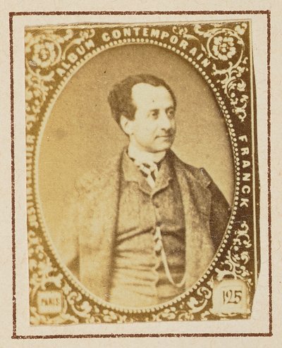 Jean Baptiste Prosper Bressant autorstwa Franck (François Marie Louis Alexandre Gobinet de Villecholles)