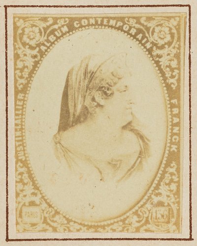 Marguerite Georges autorstwa Franck (François Marie Louis Alexandre Gobinet de Villecholles)