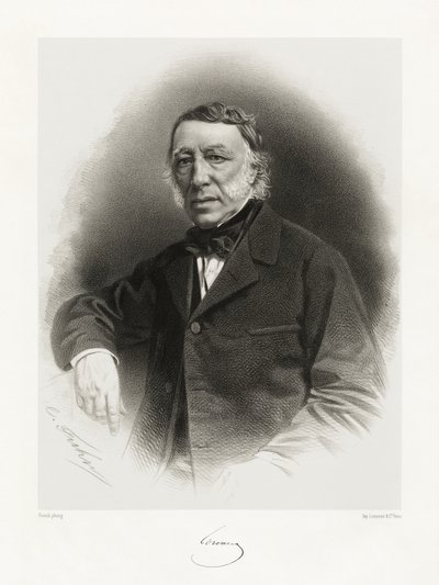 Louis Marie de la Haye, wikariusz de Cormenin, 1865-66 autorstwa Franck