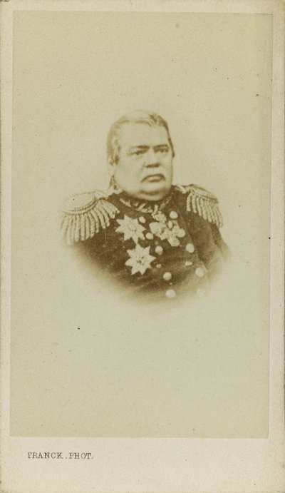 Portret hrabiego Nikołaja Murawjowa-Amurskiego 1809-1881, ok. 1865. autorstwa Franck