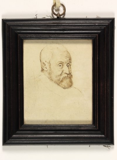 Dżentelmen o imieniu Henri Prince De Lorraine (pióro i atrament na papierze) autorstwa Franco-Flemish School