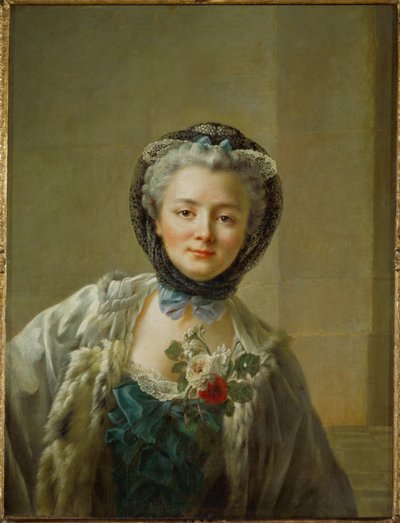 Pani Drouais, z domu Anne-Francoise Dore autorstwa Francois Hubert Drouais