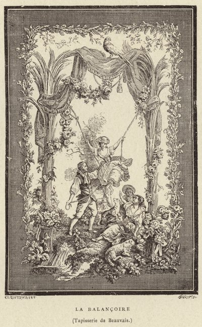 Huśtawka autorstwa Francois (after) Boucher