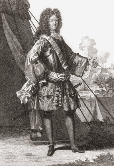 Ludwik XIV, król Francji i Nawarry. (wydrukować) autorstwa Francois (after) Boucher