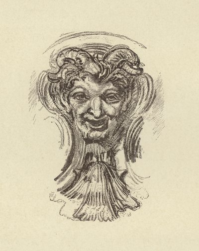 Uśmiechnięta twarz (grawer) autorstwa Francois (after) Boucher