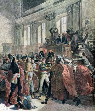 Bonaparte wzięty na celownik autorstwa Francois (after) Bouchot