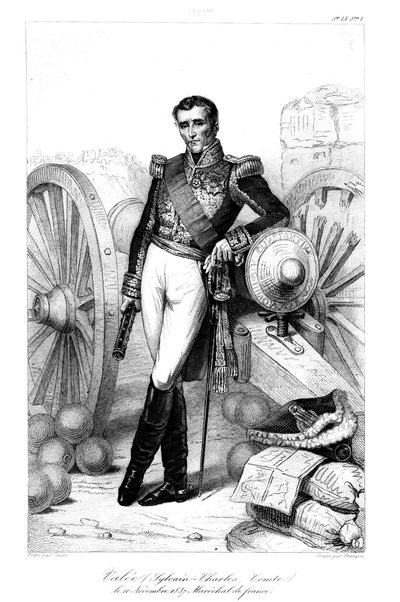 Sylvain Charles Valée 1773-1840, marszałek Francji, 1839. autorstwa Francois