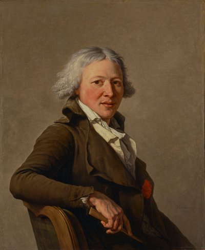 Portret rzeźbiarza Rolanda autorstwa François André Vincent