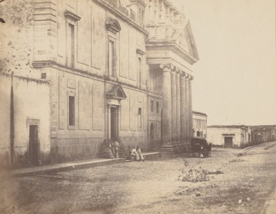 [Klasztor w La Cruz], 1867. autorstwa Francois Aubert