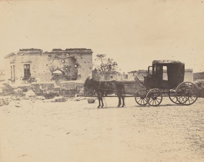 [Powóz Śmierci cesarza Maksymiliana], 1867. autorstwa Francois Aubert
