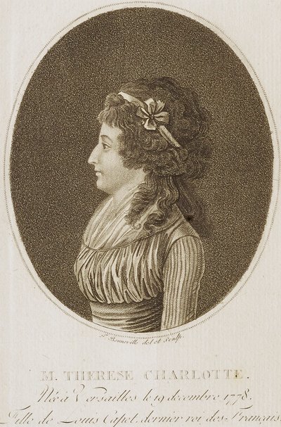M. Therese Charlotte autorstwa Francois Bonneville