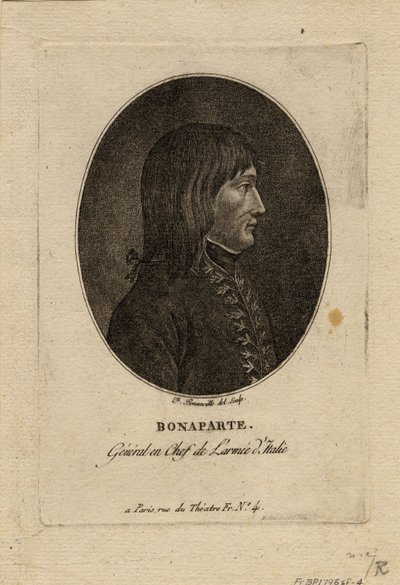 Napoleon jako dowódca Armii Włoch, ok. 1930 r. 1798 autorstwa Francois Bonneville