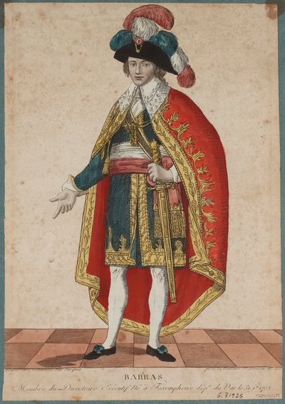 Portret Paula de Barrasa 1755-1829, c. 1795. autorstwa Francois Bonneville