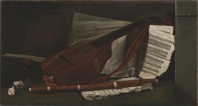 Atrybuty muzyki autorstwa François Bonvin
