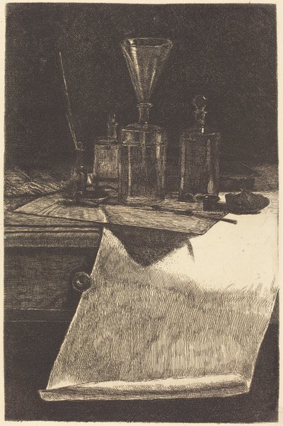 Frontispis autorstwa François Bonvin