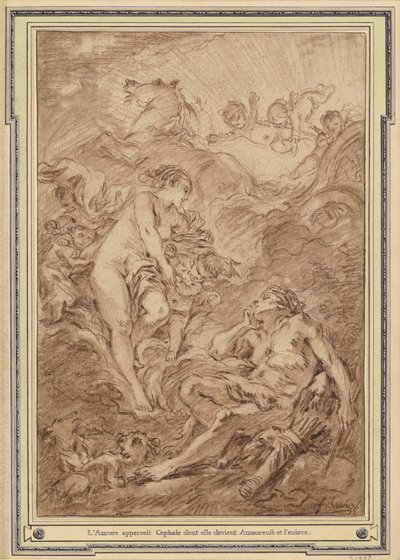 Aurora i Cephalus autorstwa François Boucher