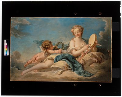 Clio, muza historii i pieśni autorstwa François Boucher