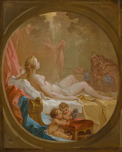Danaë autorstwa François Boucher