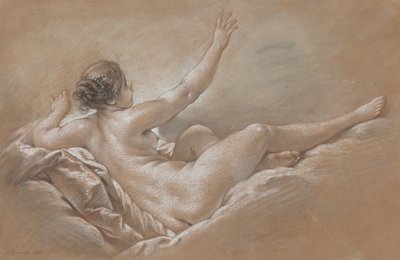 Danae otrzymuje „złoty deszcz” autorstwa François Boucher