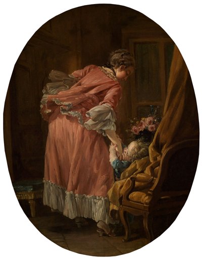 Zniechęcone dziecko autorstwa François Boucher