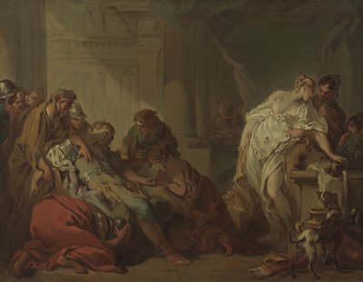 Śmierć Meleagera autorstwa François Boucher