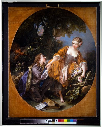 Waleczny duszpasterz autorstwa François Boucher
