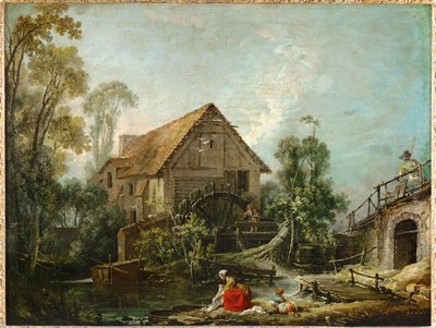 Le moulin - młyn ... autorstwa François Boucher