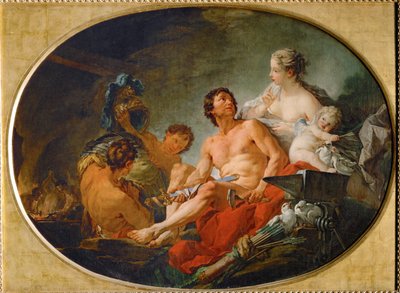 Les forges de Vulcain - Kuźnia Wulkana ... autorstwa François Boucher
