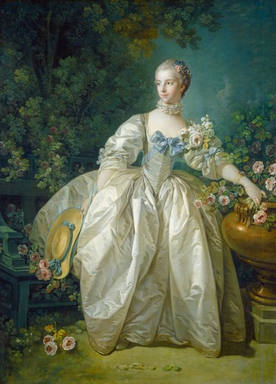 Madame Bergeret, ok. 1930 r. 1766 (olej na płótnie) autorstwa François Boucher