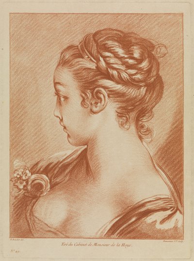 Popiersie dziewczynki autorstwa François Boucher