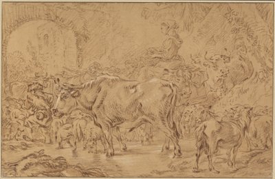 Powrót do owczarni autorstwa François Boucher