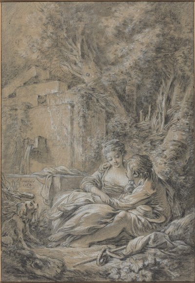 Sama na sam autorstwa François Boucher