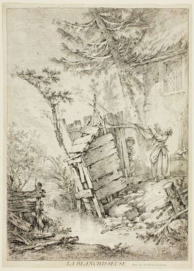 Praczka autorstwa François Boucher