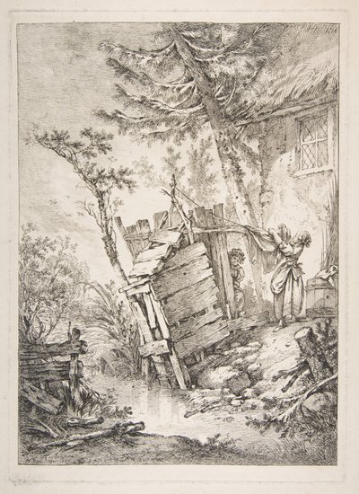 Pralniczka autorstwa François Boucher