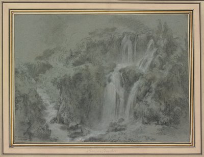 Wodospady w Tivoli autorstwa François Boucher