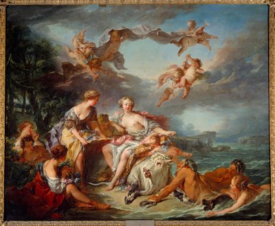 Porwanie Europy. Obraz Francois Bouchera (1703-1770) autorstwa François Boucher