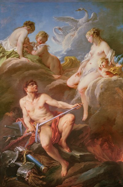Wenus prosi Wulkana o Zbroję Eneasza autorstwa François Boucher