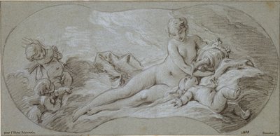 Wenus upaja Amora nektarem autorstwa François Boucher