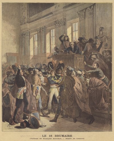 18 Brumaire autorstwa Francois Bouchot