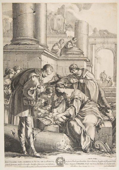 Adoracja.n.d. autorstwa Francois Chauveau