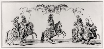 Karuzela dla Ludwika XIV (1639-1715) ok. 1662 autorstwa Francois Chauveau