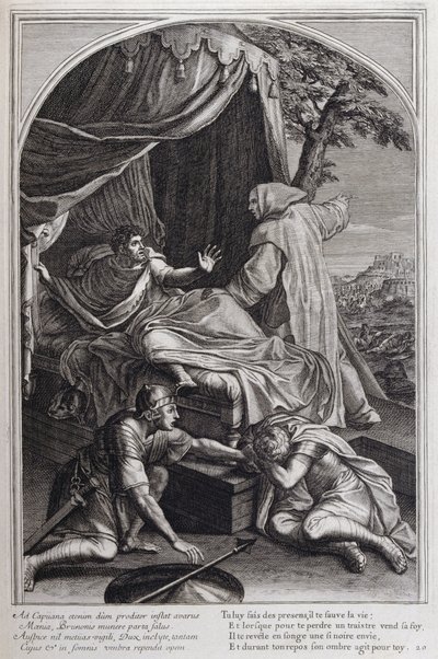 Ilustracja z „Życia św. Brunona, założyciela zakonu Chartreux” Paryż 1660. według obrazów Eustachego Le Sueura i grawerowana przez Fran Sois Chauveau ©UIG/Leemage autorstwa Francois Chauveau